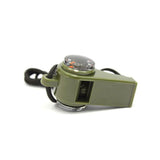 Outdoor Emergency Whistle with Compass Thermometer